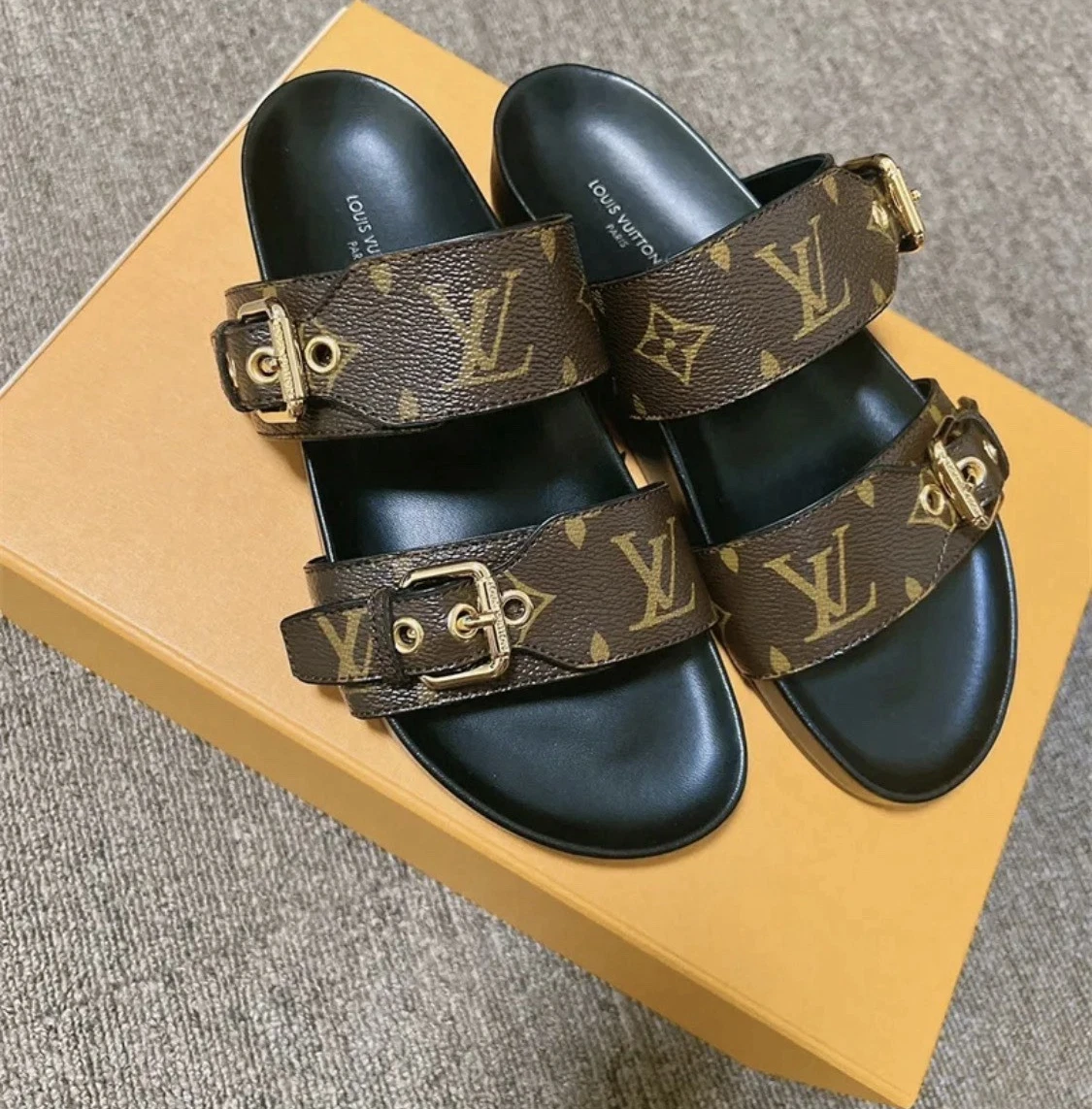 louis vuitton sandals products for sale | eBay