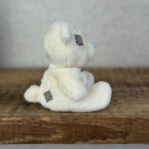 Blue Nose Friends Chalky #15 - Mini White Bear Tatty Teddy Small Retired 5” - Picture 6 of 7