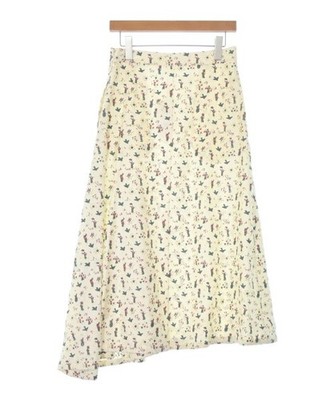 JIL SANDER Long/Maxi Length Skirts IvoryxNavyxRedetc.(Patterned) 2200663248025