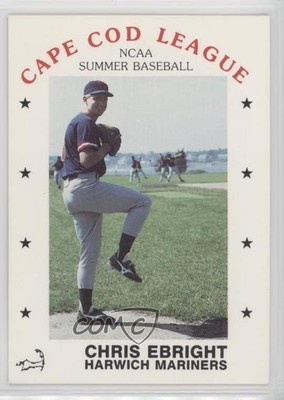 1988 P&L Promotions Cape Cod league Christopher Ebright Chris Ebright #33