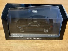 MINICHAMPS BMW M2 CS 1/43 Diecast Model Mint pre-owned condition Ready