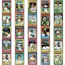 1975 Topps Baseball - Complete Your Set