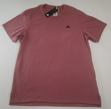 Adidas Mens Crimson Axis Short Sleeve Crew Training Tee Shirt 3.0 Size L JE1328