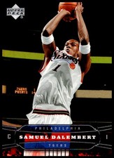 2004 Samuel Dalembert Upper Deck BASKETBALL #143 Philadelphia 76ers