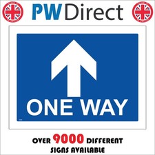SIGN One Way Roadworks Traffic Vehicle Parking Diversion Construction VE026A