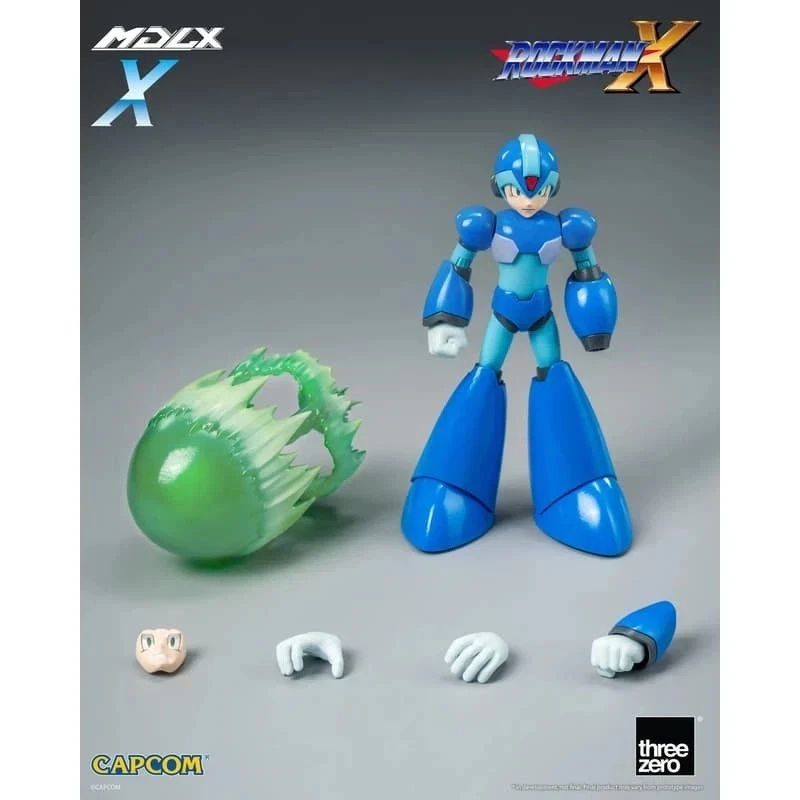 Figura de acción Threezero MDLX Capcom Megaman Rockman nueva en mano Foto 3 de 4