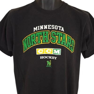 Minnesota North Stars CCM Hockey black shirt VK09859