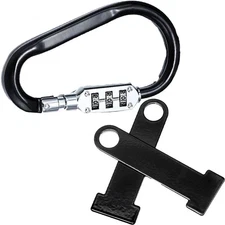 3Pc Universal Anti-theft Helmet Lock Multi-Function Combination Code Lock HOT