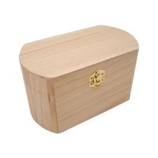 Bare Wood Box - 19cm Oval #8432