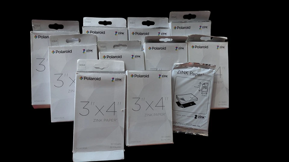 Polaroid Z340 14.0MP Digital Camera. with Batteries - Paper & Case - Image 4 of 4