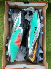 Nike Phantom 6 Low Elite FG Chrome Black Elite Soccer Cleats Men's 11 IH3737 001