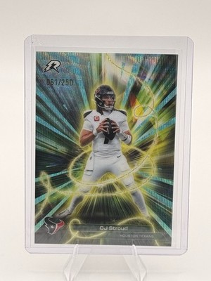 2025 Topps Resurgence Football - CJ Stroud #C-14 Conductors Aqua Surge /250