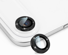 2 Set Compatible for Iphone 17 Air Camera Lens Protector, Glitter Bling Anti-Scr