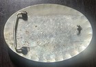 Vintage Metal Belt Buckle, Silver, Turquoise, Silver Dollar, Eagle, Heavy Duty — photo 3