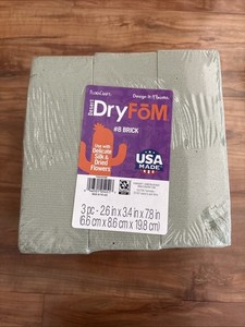 Floral Desert DryFōM 3 Piece Brick 2.6 inch x 3.4 inch x 7.8 inch