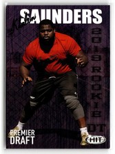 Khalen Saunders 2019 SAGE HIT Western Illinois Leathernecks #77