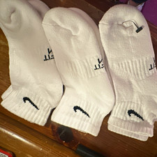 Nike Unisex youth / women low Cut Ankle Socks 3 Pairs size sm