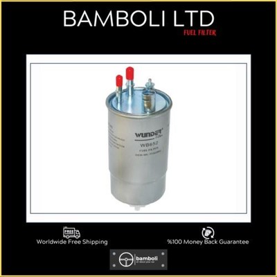 Bamboli Fuel Filter For Fiat Doblo 1.9 Jtd-Fiorino Jtd-Punto 1.3 Jtd 77363804