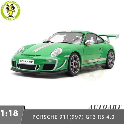 1/18 Porsche 911 997 GT3 RS 4.0 Autoart 78149 Green Diecast Model
