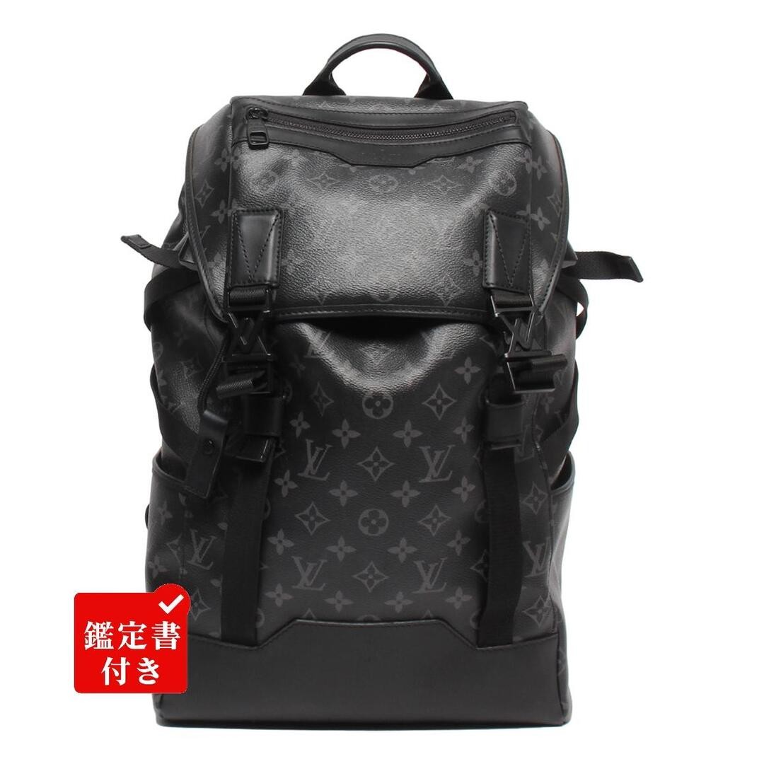 Louis Vuitton Backpack Get Away Monogram Eclipse M46792 Men's Damage Details ca