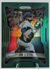 2026 Panini Prizm #49 Jon Lester Green Prizm Cubs