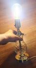 Waterford Crystal Table Lamp With Orig Waterford Shade. 14” Tall — photo 5