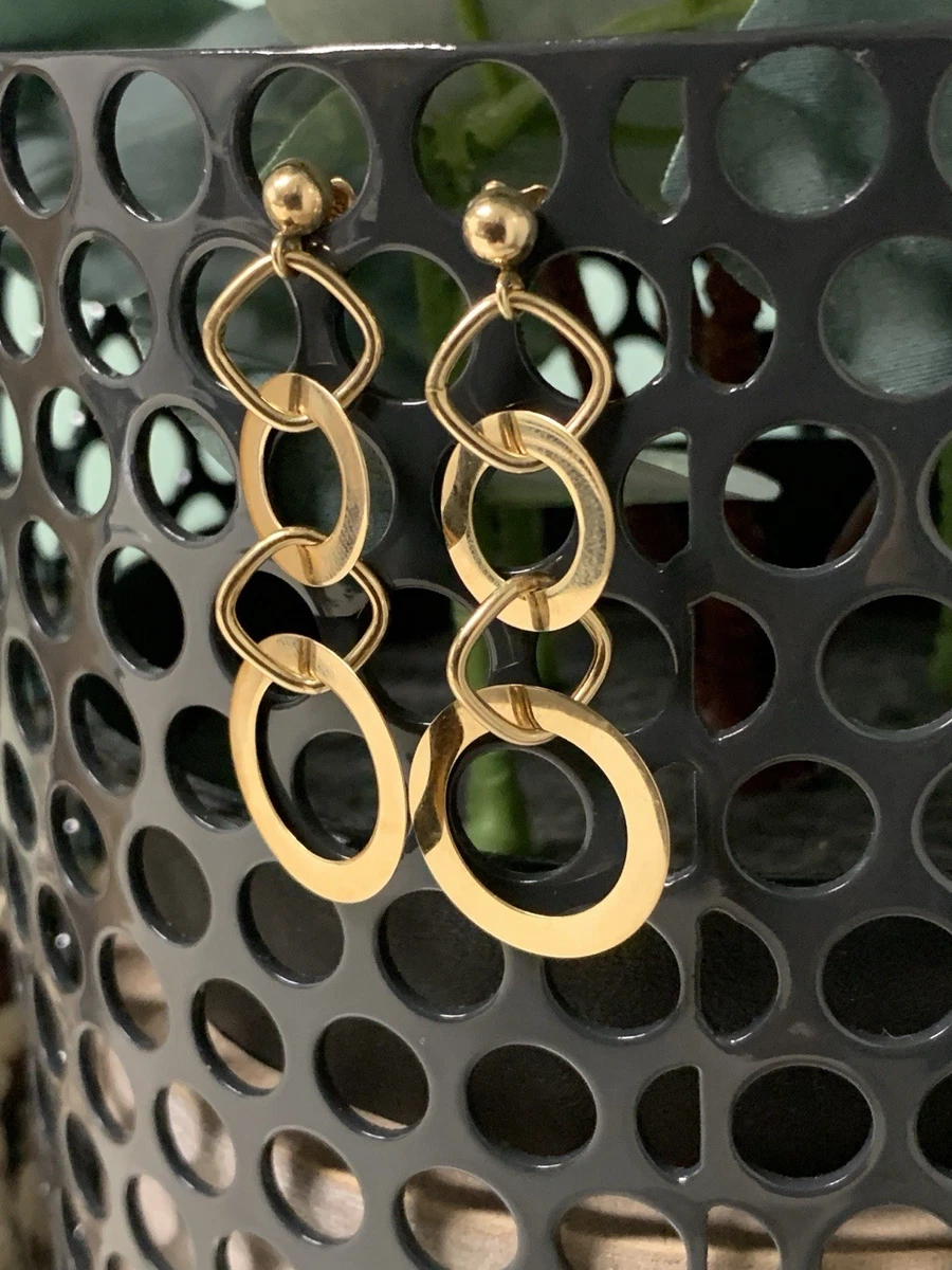 9CT Yellow Gold Earrings 3.09g