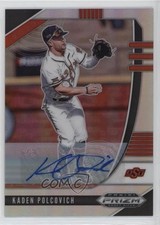 2020 Panini Prizm Draft Picks Silver Kaden Polcovich #PDP78 Auto 0bt4