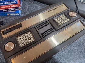 Mattel Intellivision Console Bundle With Games 100% TESTED WORKING Good Shape!