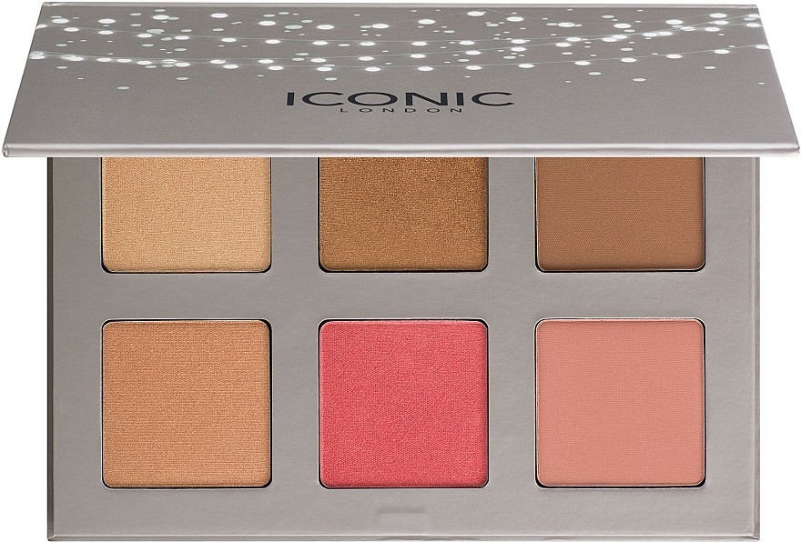 Blaze Chaser Face Palette by ICONIC LONDON Powder! Highlight! Contour! MSRP $62