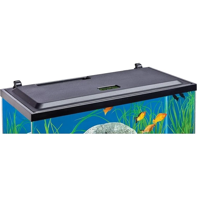 Aquarium Hood W/ LED Light Hinged Design Energy Efficient Filter Compatible New - Image 4 of 4