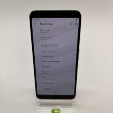 Factory Unlocked google Pixel 3 XL 64GB 11 White