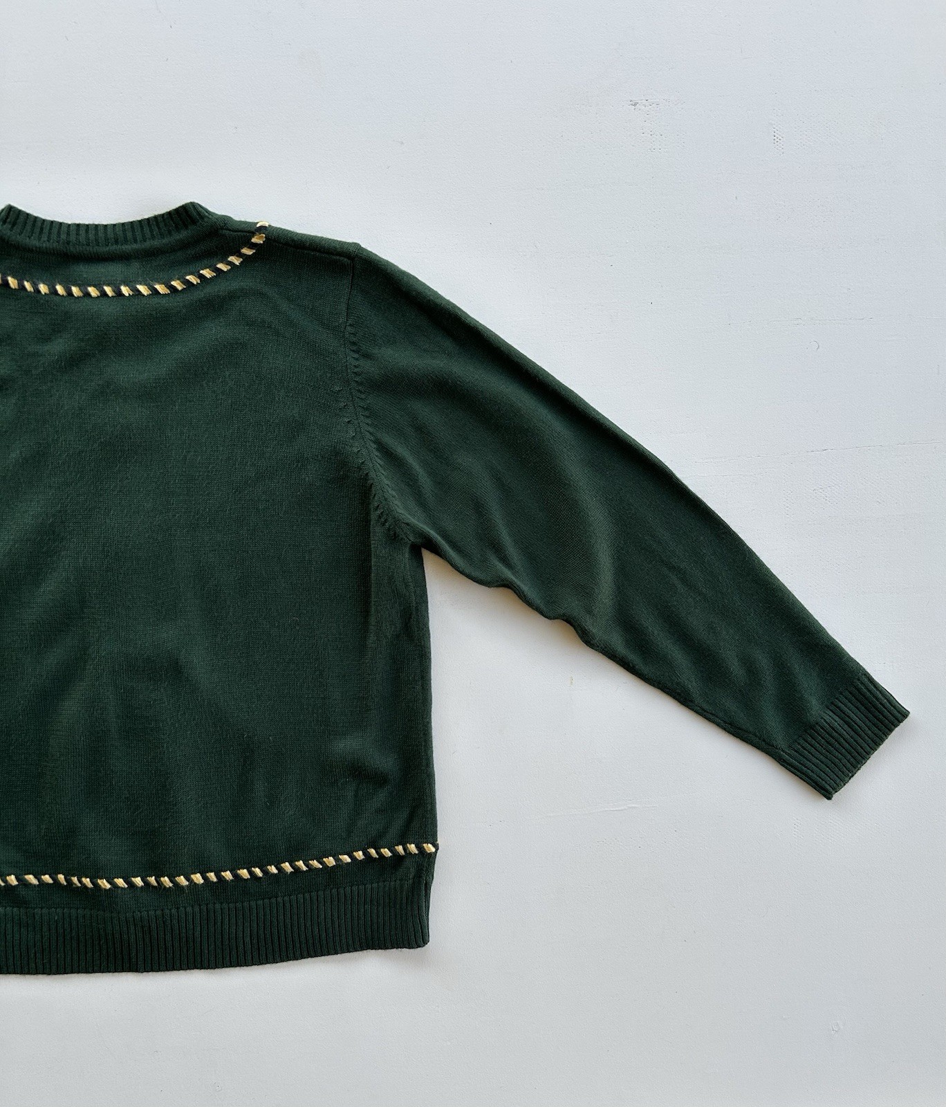 Pendleton Acrylic Wool Green Button Up Cardigan S… - image 16