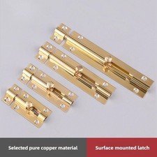 SLIDE BOLT Bathroom Toilet Shed Door Lock Catch Latch Small , Medium , Large !!!