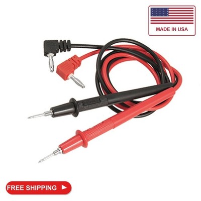 Uxcell a11080100ux0145 Dmiotech Banana Plug Multimeter Probe Test Lead Cable, 0.