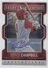 2014 Panini Elite Extra Edition 20/100 Derek Campbell #18 Auto 06z2