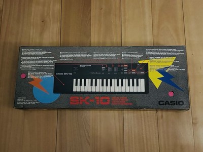 美品 動作良好 カシオSK-10 サンプリング キーボード CASIO Brand New Old Stock Casio SK-10 Sampling Keyboard 32 Keys Made in