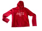 Coca-Cola Red Hooded Sweatshirt Enjoy Coca-Cola Trademark Kangaroo Pocket  L — photo 2