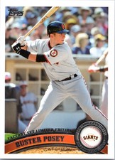 2011 Topps Buster Posey Factory Set Bonus: Limited Edition #198 Giants