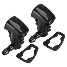 2x Front Windscreen Wiper Washer Nozzle Jet Spray Fit For Lincoln MKZ 2008-2012