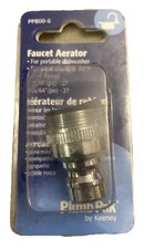 Plumb Pak PP800-6 Faucet Aerator For Small Diameter Nipple, Chrome Duel Thread