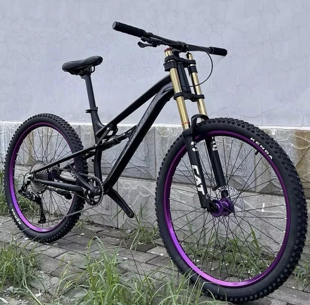 Mountain Bike 27.5 Or 26&rdquo; MTB, Aluminum Alloy Double Disc Brake Full Suspension