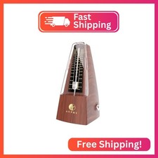 M350 AUPHY Mechanical Metronome with Accent Bell, Classic Shape, Accurate Beat,