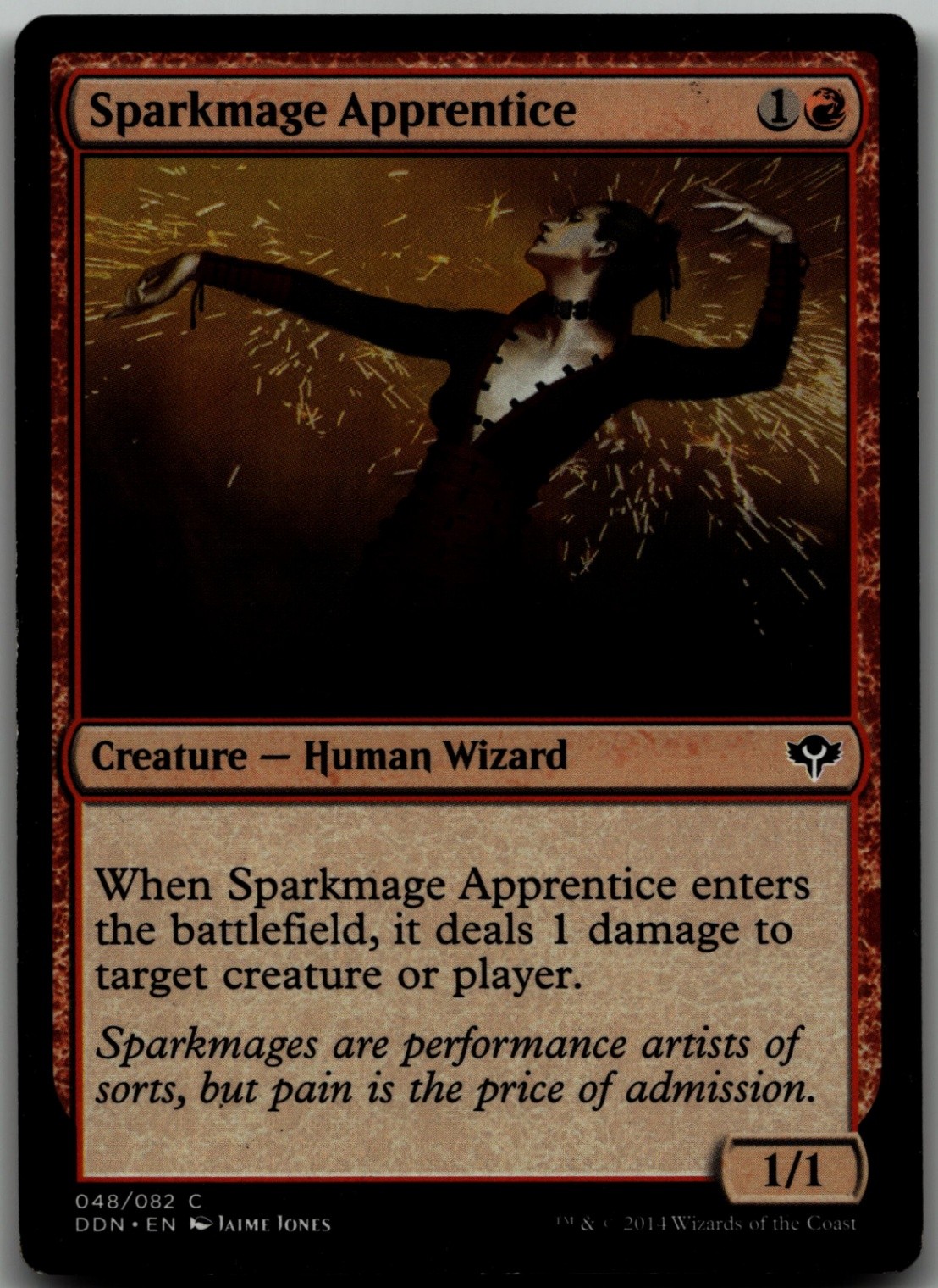 Sparkmage Apprentice C Duel Decks: Speed vs. Cunning 48 LP