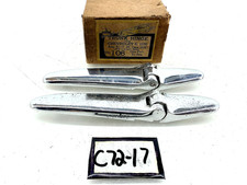 Nos 1936 Chevrolet Pontiac Oldsmobile Buick Chrome Trunk Hinges Th 106 C72-17 Nos 1936 Chevrolet Pontiac Oldsmobile Buick Chrome Trunk Hinges Th 106 C72-17