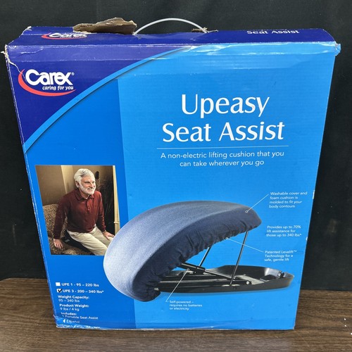 Carex Upeasy Seat Assist – Non-Electric Portable Lift Cushion