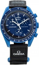 Omega Omega x Swatch Moon Swatch Mission to Neptune Speedmaster Blue - New SO33N100, B