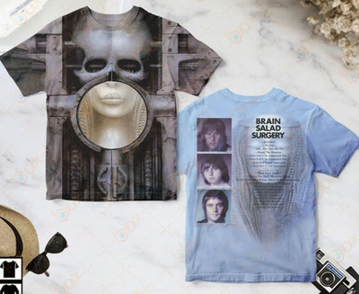 Brain Salad Surgery Emerson Lake & Palmer Unisex 3D AOP TShirt ZA634