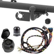 Anhängerkupplung starr +ES SPEZ 13p für MERCEDES E Klasse W210 95-02 Stufenheck