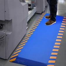 FEATOL anti Fatigue Mat Industrial, Ergonomic Standing Floor Mat for Work for St